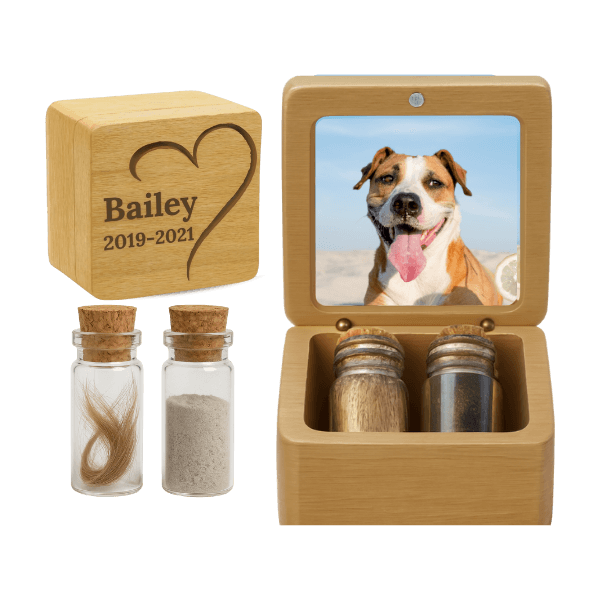 Dog Ashes Keepsake